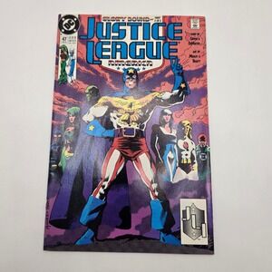 DC Justice League America 47 Glory Bound Part 2 General Glory Adam Hughes 1991